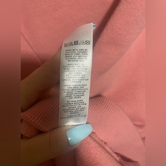 🔥ASOS pink pullover sweater womens size XL - Picture 7 of 7